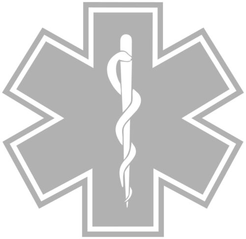 Star of Life Sticker Vinyl EMT Decal Ambulance Medical Emergency Paramedic EMS