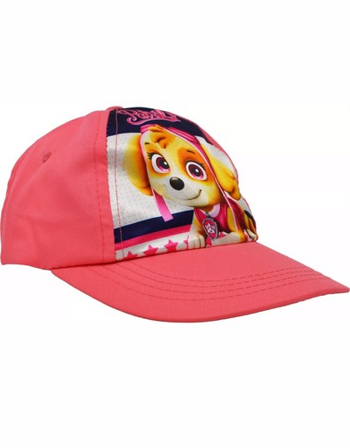PINK Paw Patrol Cap//Cappello-Skye-per bambini-KIDS-Bambina con licenza Cappellino-SUN-NUOVO