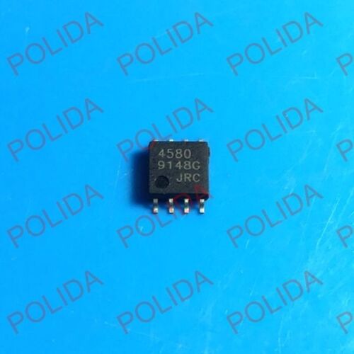 10PCS IC JRC SOP-8W DMP-8 NJM4580M NJM4580 JRC4580 4580