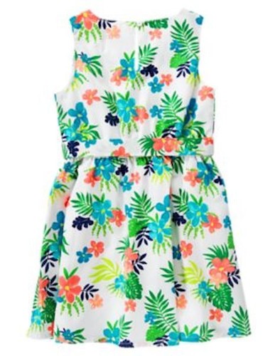 NWT Gymboree Sunny Safari Floral Dress 4 5 6 7 8 10 Girls