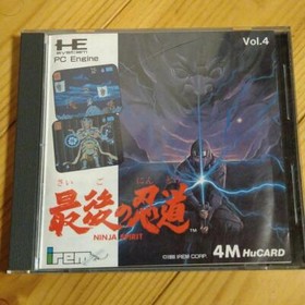 Used Irem 1990 SAIGO NO NINDO NINJA SPIRIT NEC PC Engine Hu Card Japanese Retro