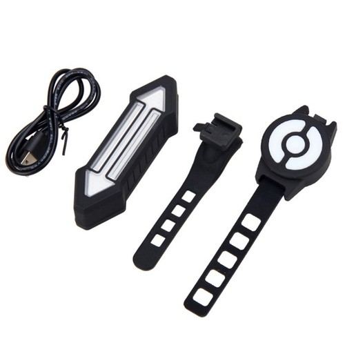 Bicycle Bike Indicator Signal LED Rear Tail Laser Light Wireless Remote Control