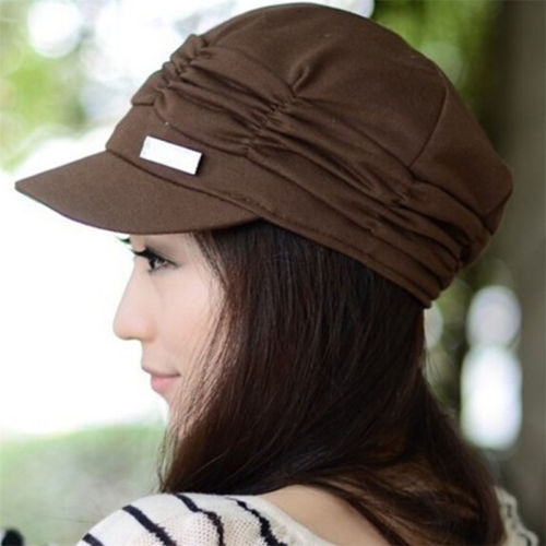 HK-FH-Fashion femmes Lady chaud tricot crochet Slouch Baggy Bonnet Ski Cap