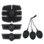 Stimulator Abdominal Muscle Trainer Abdominal Toning Belt Training Pad+Main Body