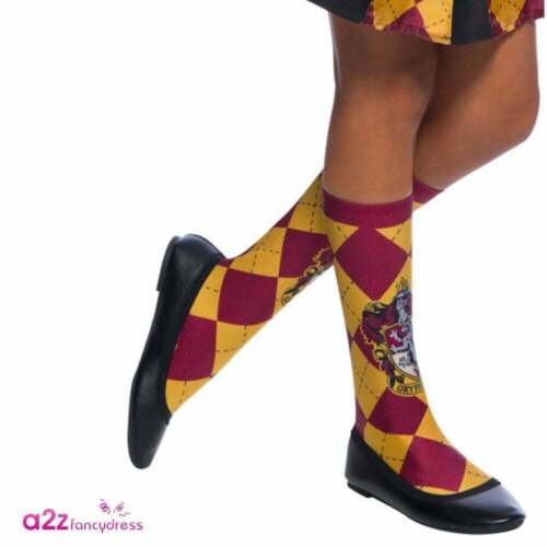 Harry Potter Hermione Granger Gryffindor Socks Hogwarts Fancy Dress Accessory