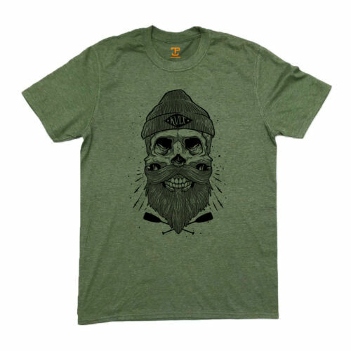 Kult Beanie SB Beard Sailor T-Shirt - Skull