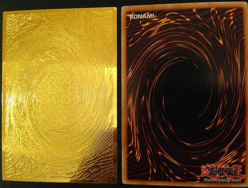 English Dark Magician Girl Yugioh Custom Metal Card Limited Golden Card