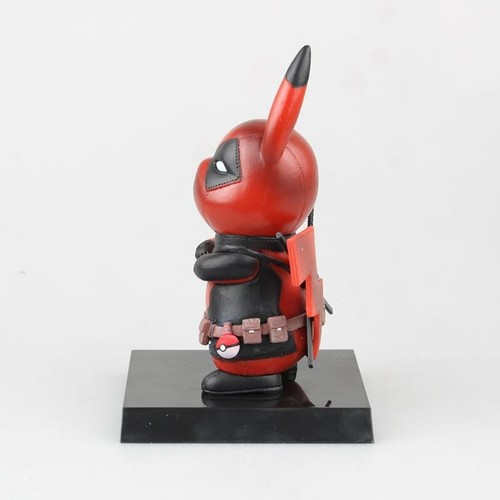 TL figurine drôle PIKACHU Cosplay X-MEN Marvel Deadpool PVC Modèle Jouets pour