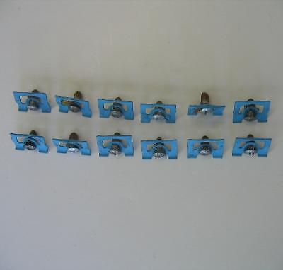 E-Body 1970 Cuda Challenger Windshield Trim Clip Set Barracuda 440 426 Hemi 70