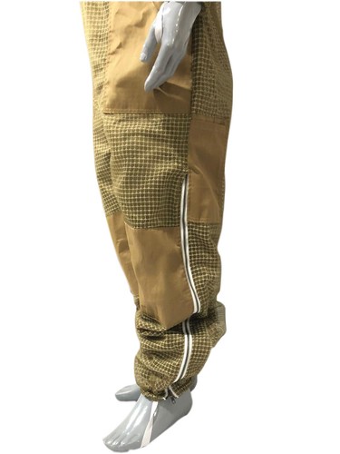 3 Layer Ventilated Suit round and fencing veil bee suit beekeeper round veil