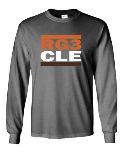 Robert Griffin Cleveland Browns /"RG3 CLE/" jersey T-shirt S-5XL