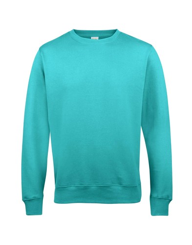 polsini e orlo-Blu Men/'s Girocollo Tinta Unita Felpa Maglione Top-Costine Colletto