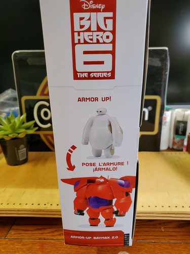 New Other Ban Dai Disney Big Hero 6 The Series /"Armor-Up Baymax 2.0/" Ages 4+