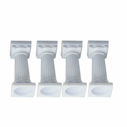 4Pcs 7.5Cm Multi-Layered Cake Roman Column Support Stand Decor Pillars Diy AZ