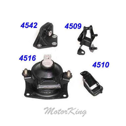For 03-07 Honda Accord 2.4L Motor /& Trans M432 Mount Set 4PCS for Auto Trans