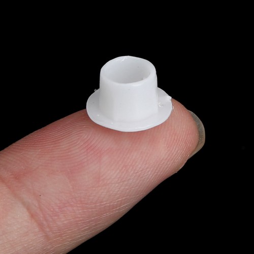 50 Furniture Screw Caps Cover Flush Type Hole Plugs Button Tops For Cabinet Pads