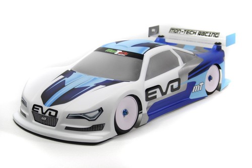 190mm Evo Karosserie unlackiert 1:10 Montech
