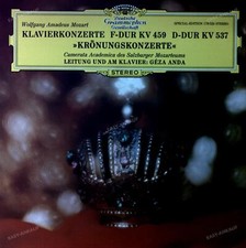 Mozart / Géza Anda - Klavierkonzerte F-Dur KV 459 D-Dur KV 537 LP '