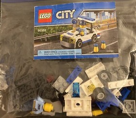 Lego City Police Car Play Set 30352 50 Pieces Ages 5-12