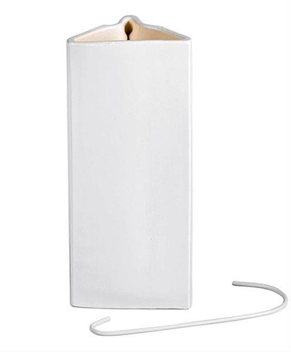 Luftbefeuchter Verdunster Keramik weiß 400ml