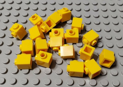 LEGO New Lot of 20 Yellow 1x1 Bricks with Side Stud Creator