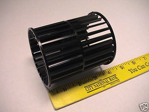 NEW BLOWER WHEEL SQUIRREL CAGE DUAL 900 PLASTIC