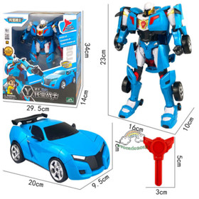 Tobot Fighter Evolution X Figure Kids Boys Toy Sports Car Vehicle Robot Gift