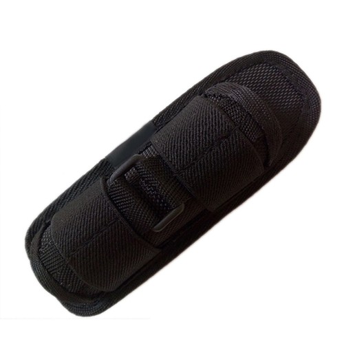 Sports Tactical 360 Degrees Rotatable Flashlight Pouch Holster Torch Case