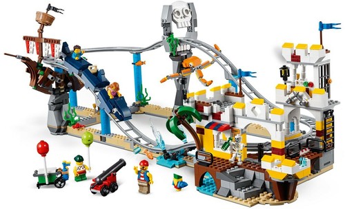 LEGO CREATOR PIRATE ROLERCOASTER 31084 RETIRED SEALEDFREE SHIP