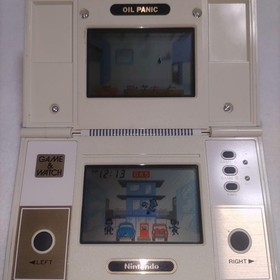 Nintendo Game & Watch Oil Panic Multi Screen OP-51 Retro Console Japan