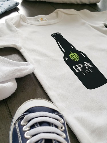 I Pee A Lot Funny Shirt for IPA lot Baby Onesie Funny Beer Themed Baby Onesie