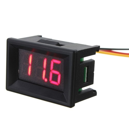 5pcs Red 0.36 Inch DC 0-30V 3 Wire LED Voltmeter Digital Display Panel Volt Mete