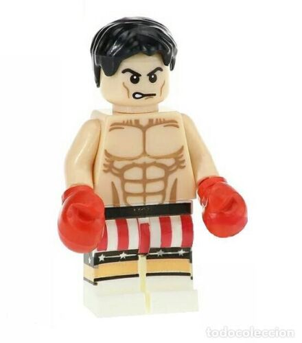 Imitation Lego Sylvester Stallone Rocky Compatible Minifigures NEW