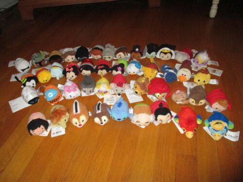 Seleção enorme Disney /& Disney Parks 3.5/" Mini Pelúcia tsum Tsum 2 $.50 Frete