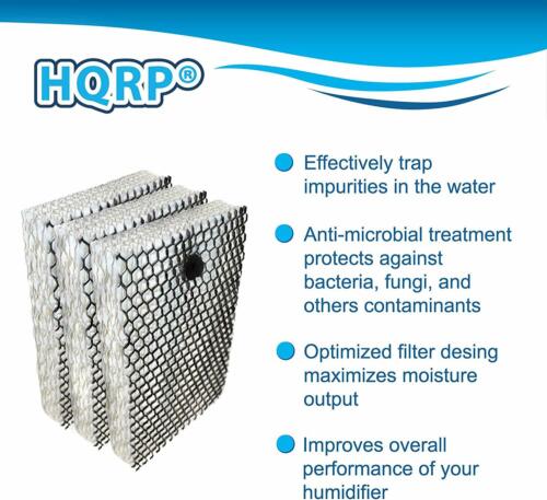 Wick Filters for Bionaire Humidifier BWF100 3 or 6-Pack 9000511 Replacement