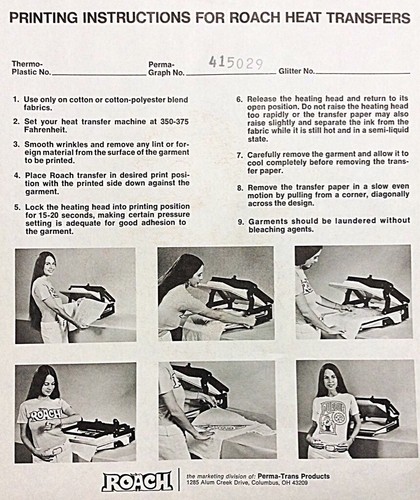 Vintage 70s Aquarius Iron On Transfer Glitter Jan 20-Feb 18 Horoscope