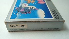 ✨ Balloon Fight Famicom Silver Box 1984 Nintendo Boxed FC NES HVC-BF ✨