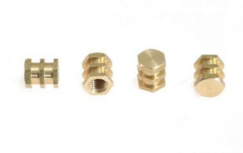 blind Brass Insert Nut Injection Moulding 50 X M5 Thread L=10mm Threaded M5x10mm