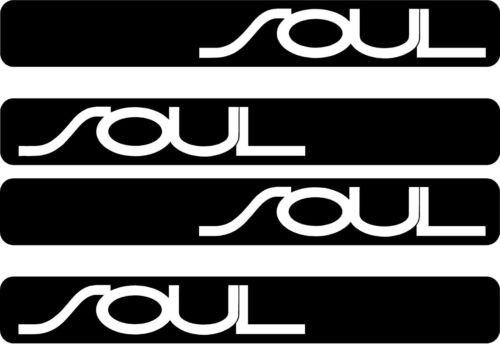 Kia Soul Door handle stickers 4 PIECES
