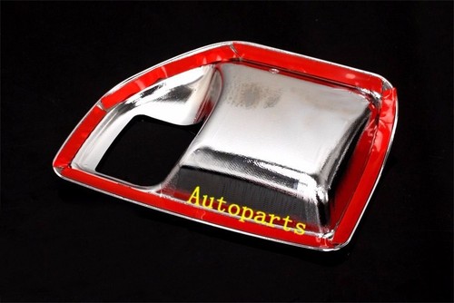 4PC Inside Chrome Door Handle Cover frame Trim For jeep Wrangler 4door 2011-2017