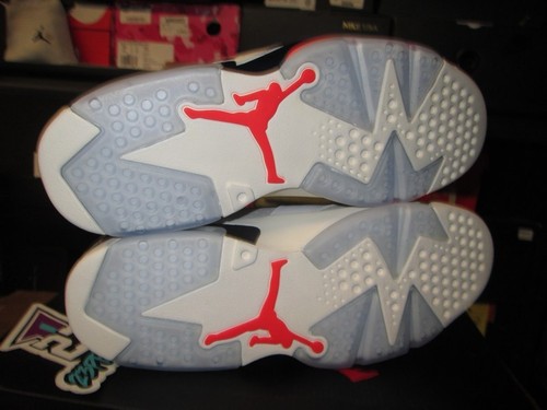SALE AIR JORDAN 6 RETRO TINKER WHITE INFRARED23 NEUTRAL GREY 384664 104 SZ 8-14