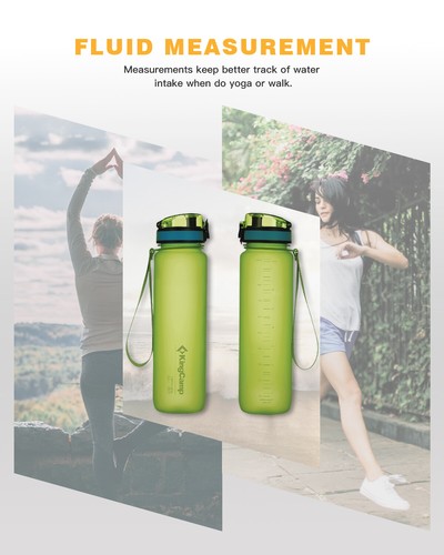 Kingcamp BPA FREE Water Bottle Outdoor Sports Climbing Cycling Leak Proof Drinks
