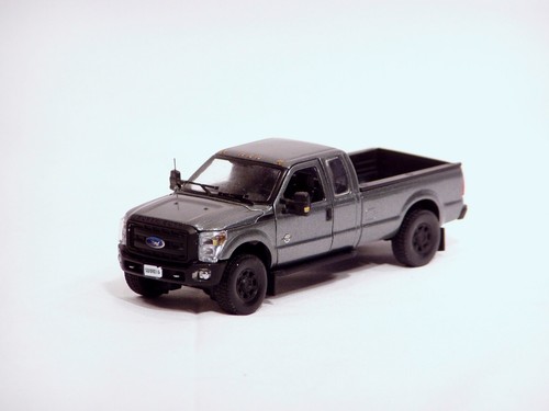 1//50 BLACK Wheels /"GRAY/" Ford F250 Super Cab 8 Ft Bed Sword #SW1100Ab