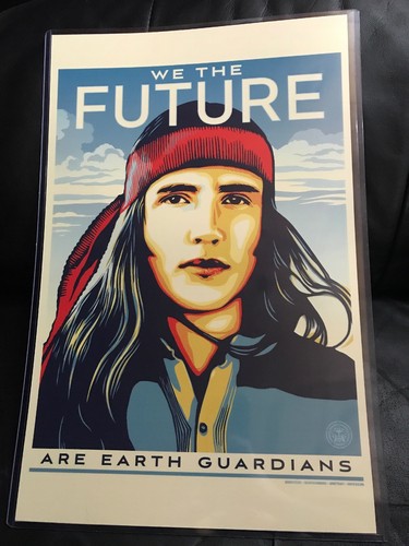 Shepard Fairey Obey Giant We The Future Are Earth Guardians Print 11x17