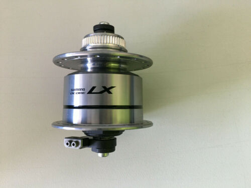 Nabendynamo SHIMANO LX DH-T675-3N 36 Loch silber 6 V 3,0 W NEUWARE