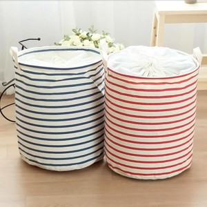 Waterproof-Cotton-Linen-Storage-Bag-Wash-Clothes-Laundry-Basket-Hamper-Sorter