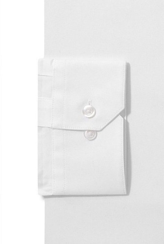 NWT $91 ALFANI Men SLIM-FIT STRETCH WHITE LONG-SLEEVE DRESS SHIRT 13-13.5 32//33