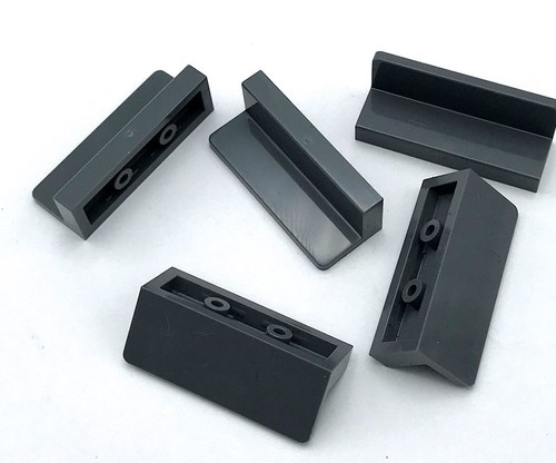 Lego 5 New Dark Bluish Gray Panel Pieces 1 x 3 x 1