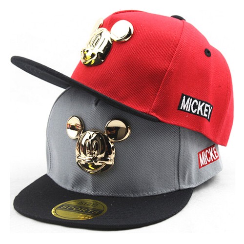 Kids Boy Girl Mickey Mouse Baseball Cap Hip-Hop Sport Toddlers Snapbacks Sun Hat