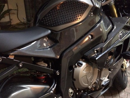 BMW S 1000RR 2012-2014 Carbon Fiber Frame Covers Guards Protectors HP4
